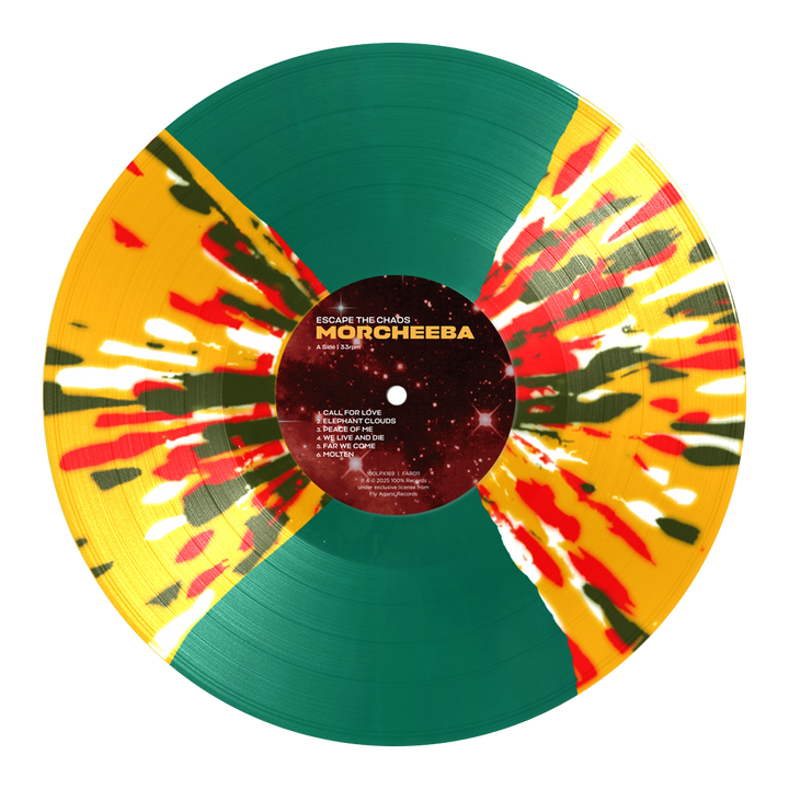 Morcheeba | Escape The Chaos | First Edition LP (Signed, Numbered, Limited Butterfly Vinyl)