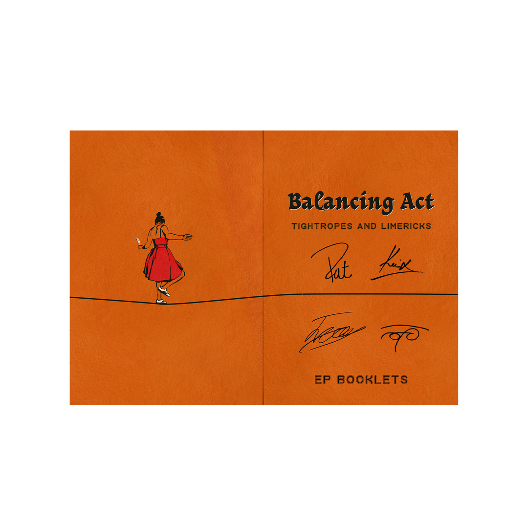 Tightropes and Limericks Signed Booklet