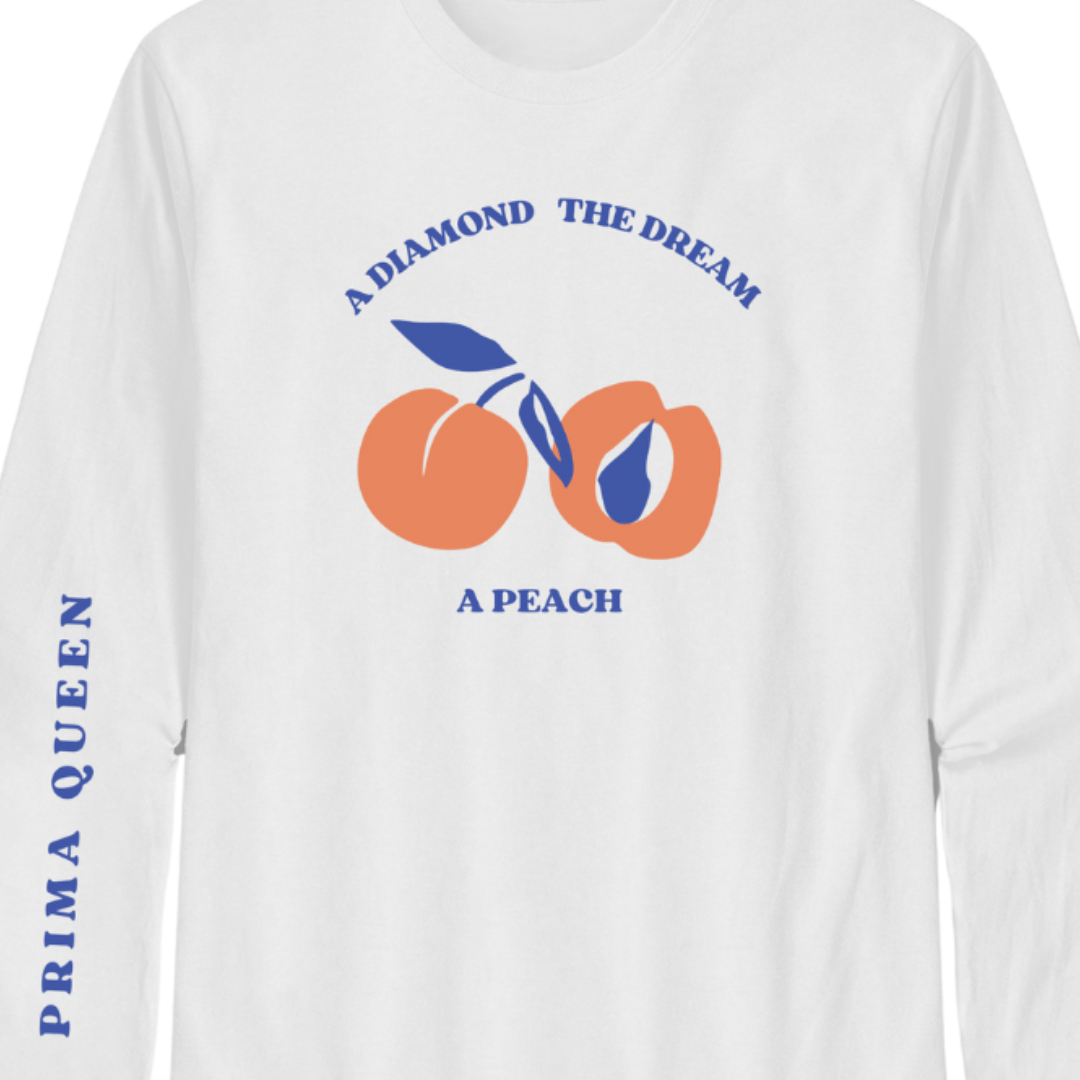 Peach Long Sleeve T-Shirt